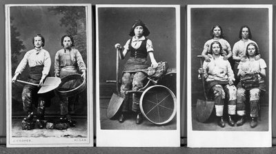 Wigan pit girls by English Photographer